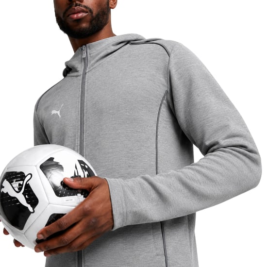 Puma Mens Hooded Jacket (Grey) - Image 4