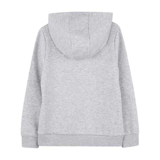 Boss Hoodie met contrasterende strepen voor kinderen (Grijs) - Image 2