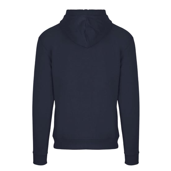 Aquascutum Mens Logo Hoodie (Navy) - Image 2