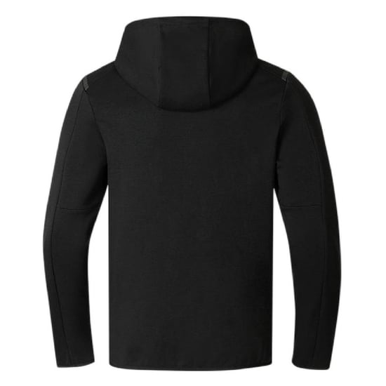 Kappa Heren Regular Full Zip Hoodie (Zwart) - Image 1