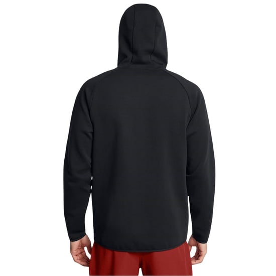 Under Armour Mens Unstoppable Hoodie med full dragkedja (Svart) - Image 3