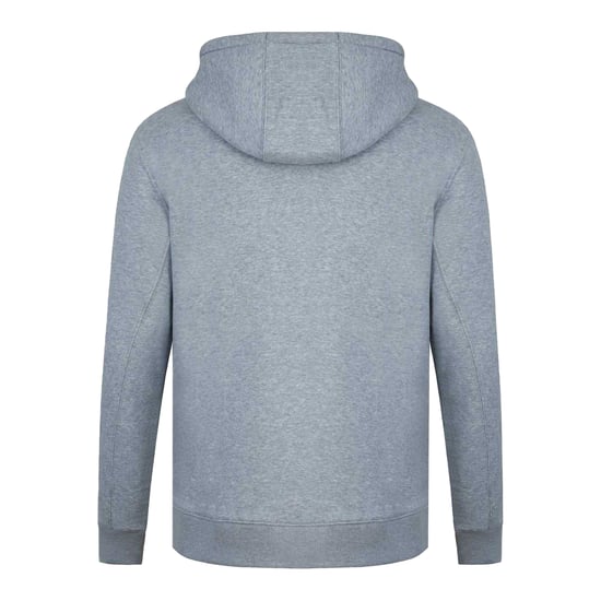 SoulCal Mens Signature Cotton Full Zip Hoodie (Grey Marl) - Image 2