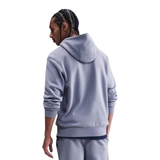 Nike Mens Club Fleece Pullover Hoodie (Ghost/Vit) - Image 3