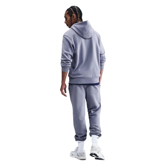 Nike Mens Club Fleece Pullover Hoodie (Ghost/Vit) - Image 5
