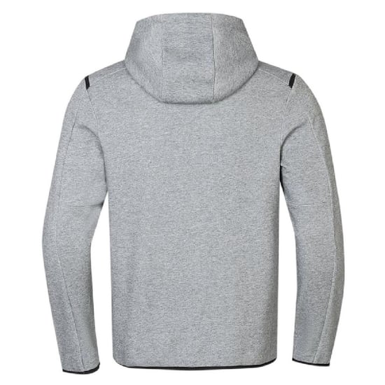Kappa Heren Regular Full Zip Hoodie (Grijs Marl Marl) - Image 2