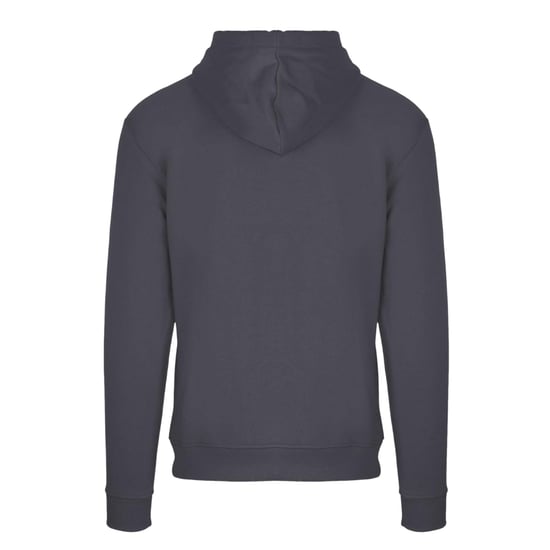 Aquascutum Mens Logo Hoodie (Antracite) - Image 2