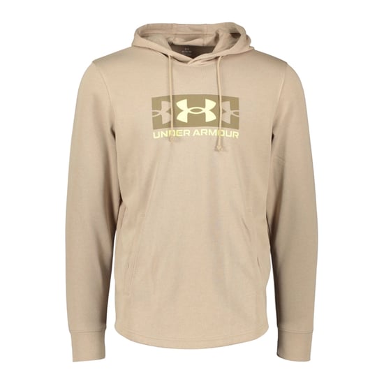 Under Armour Heren Rival Logo Franse Terry Hoodie (Blauw) - Image 2