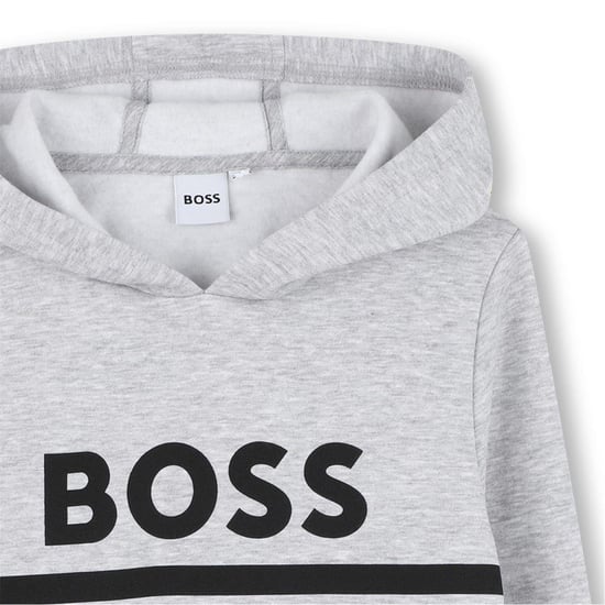 Boss Hoodie uit de kindercollectie (Grijs) - Image 3