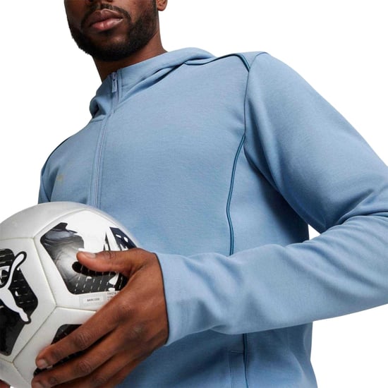 Puma Mens Hooded Jacket (Blue) - Image 3