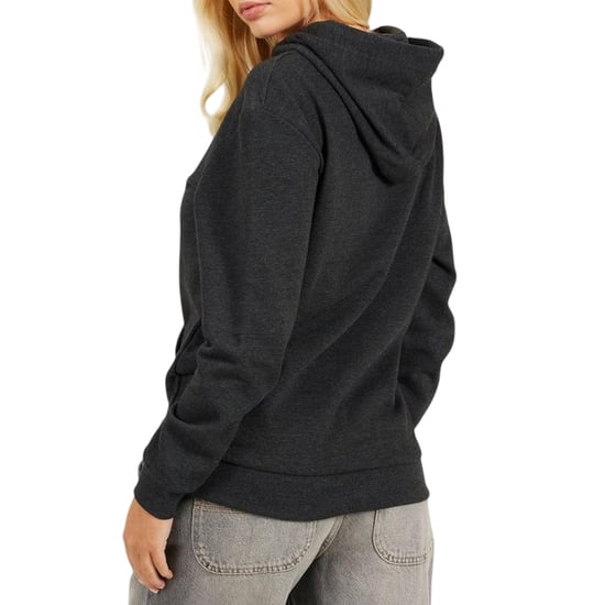 Brave Soul Dames/Dames Trekkoordhoodie (Houtskool) - Image 2
