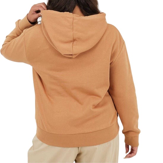 Brave Soul Effen hoodie met lange mouwen voor dames (Kameel) - Image 3