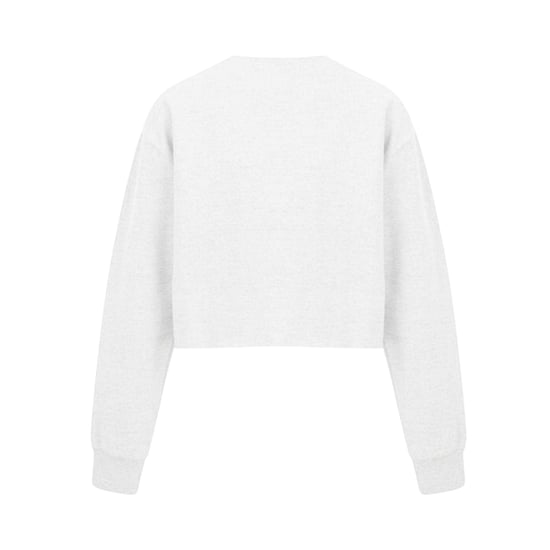 Miso Kort tröja med avslappnad passform för damer (Vit) - Image 2