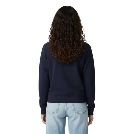 Jack Wills Dames/Dames Hunston Grafisch Sweatshirt met Ronde Hals (Marine) - Image 3