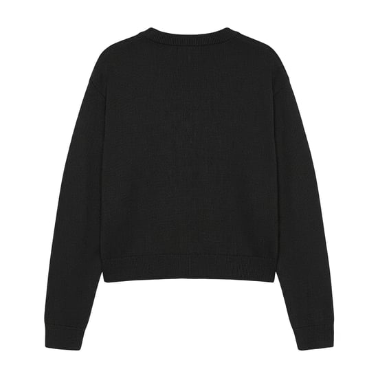 Calvin Klein Sweater met lange mouwen en logo voor kinderen/kids (Zwart) - Image 2