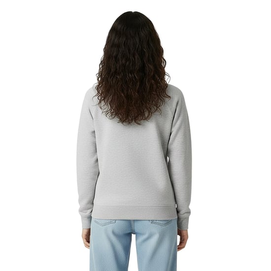 Jack Wills Dames/Dames Hunston Grafisch Sweatshirt met Ronde Hals (Grijze Mergel) - Image 4