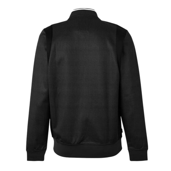 Luke Mens Logo Collared Sweatshirt (Charcoal) - Image 2