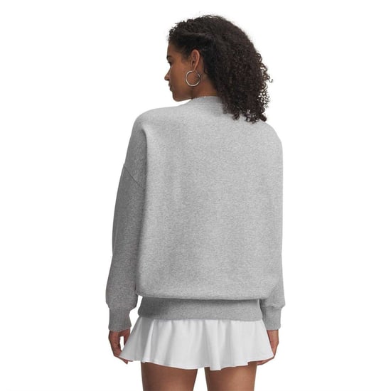 Under Armour Rival Fleece Relaxed Fit Sweatshirt för dam och herr (Frostgrå) - Image 2