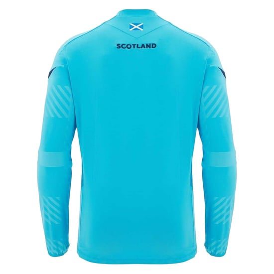 Macron Heren 2025/26 Schotland RU Sweatshirt (Marineblauw/Lichtblauw) - Image 2