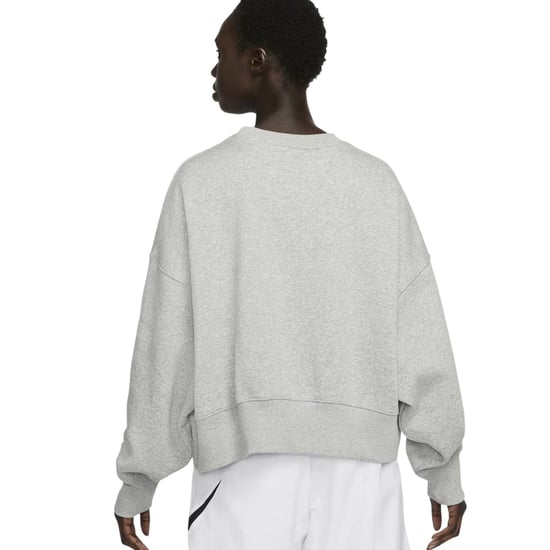 Nike Dames Phoenix Fleece Crew Neck Oversized Sweatshirt (Grijs Marl) - Image 2
