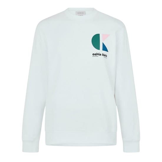 Calvin Klein Heren Bauhaus Sweatshirt (Helder wit) - Image 1