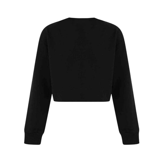 Miso Kort tröja med avslappnad passform för damer (Svart) - Image 2
