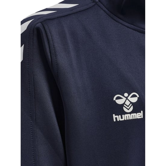 Hummel Sportief trainingsjack met ritskraag voor heren (Marine) - Image 3