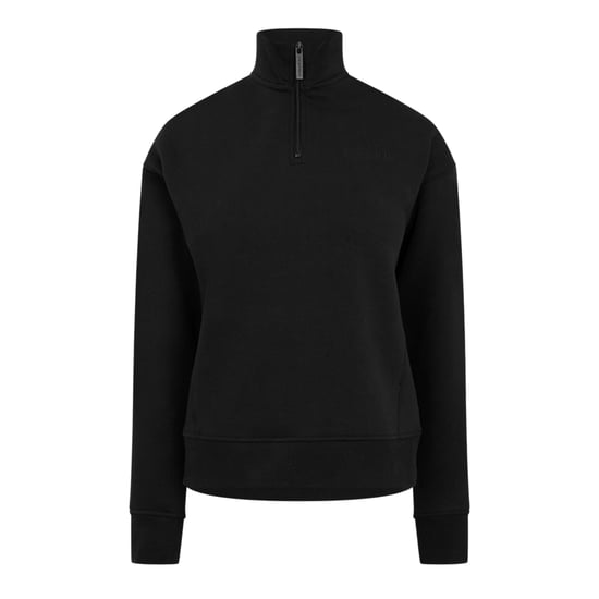 USA Pro Dames/Dames Sweatshirt met Kwart Ritssluiting (Zwart) - Image 2
