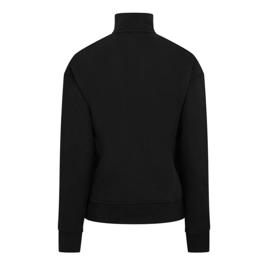 USA Pro Dames/Dames Sweatshirt met Kwart Ritssluiting (Zwart) - Image 3