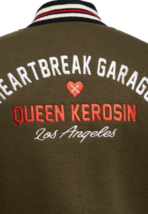 Queen Kerosin Damen College Jacke Heartbreak Garage - Image 5
