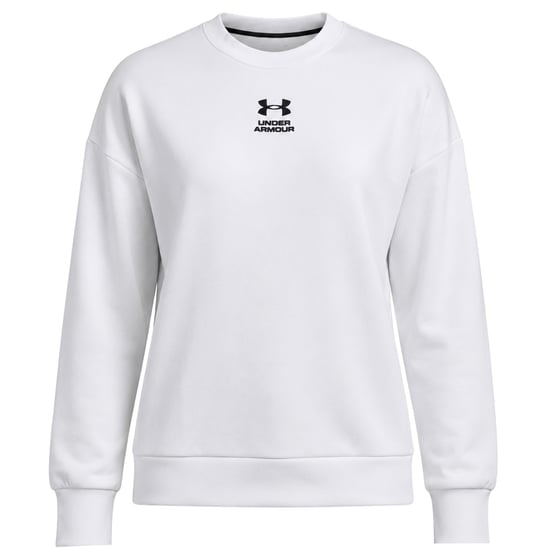 Under Armour Summit Knit Oversize Womens White Sweater - Image 1