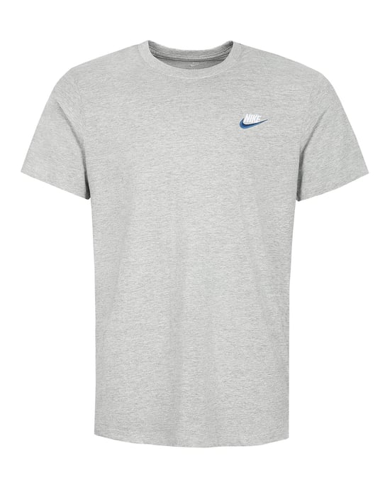 3 Pack Nike Sportswear Men's Club T Shirt - Grey/Black/White - Image 2