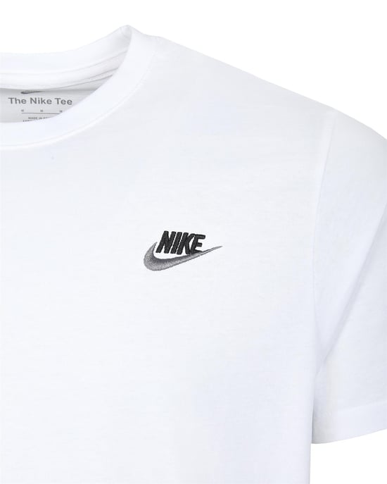 3 Pack Nike Sportswear Men's Club T Shirt - White - Image 3