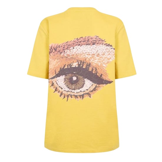 Diadora T-shirt met ronde hals voor dames (Geel) - Image 2