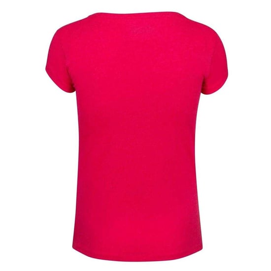 Babolat Dames/Dames Logo Ronde Hals Regular T-shirt (Rode Heide) - Image 2