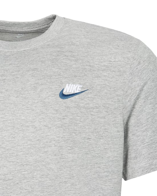 3 Pack Nike Sportswear Men's Club T Shirt - Grey - Image 3