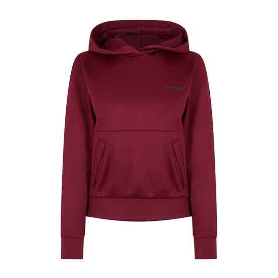 Calvin Klein Womens/Ladies French Terry High Shine Sweatshirt (Rouge) - Image 2