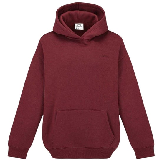 Slazenger Dames/dames Logo Hoodie (Bourgondië) - Image 1