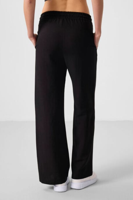 Mid-waist palazzo broek met koordjes - Image 6