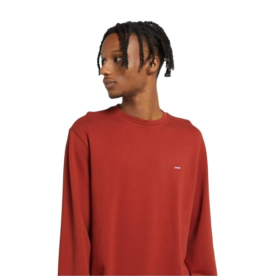 Levis Mens Original Crew Neck Sweatshirt (Red) - Image 3