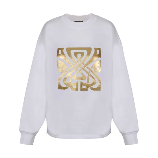 Biba Dames/Dames Sweatshirt met Groot Logo (Crème) - Image 1