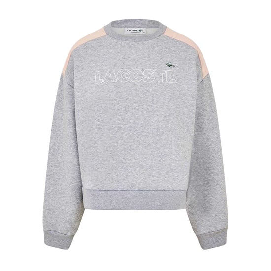Lacoste Dames/Dames Relaxed Fit Sweatshirt (Zilver) - Image 2