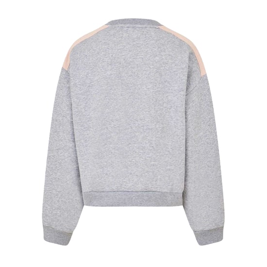 Lacoste Dames/Dames Relaxed Fit Sweatshirt (Zilver) - Image 3