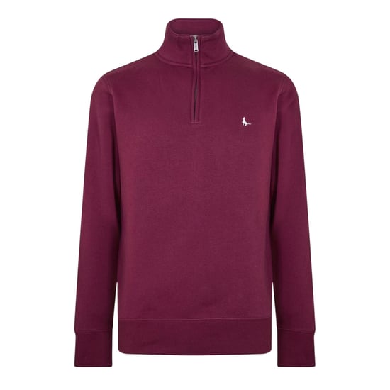 Jack Wills Heren Barchester Halfzip Sweatshirt (Fig) - Image 1