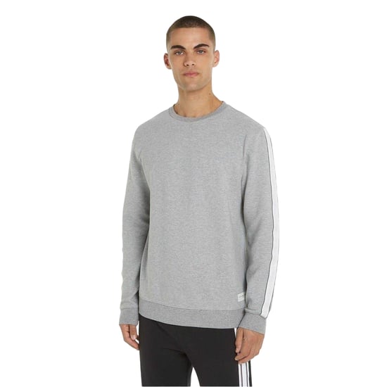 Tommy Hilfiger Mens Lounge Cotton Sweatshirt (Grey Heather Marl) - Image 1