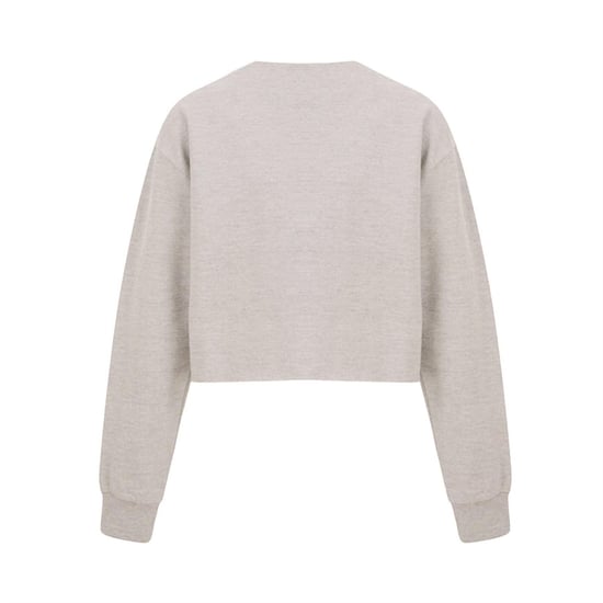 Miso Kvinnor/Damer Crop Sweatshirt (Havregrynsgröt) - Image 2