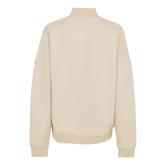 USA Pro Dames/Dames Sweatshirt met Kwart Ritssluiting (Crème) - Image 2