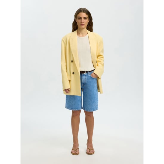 Selected Femme slfevelyn kori hw light blu shorts 16102621 light blue - Image 2