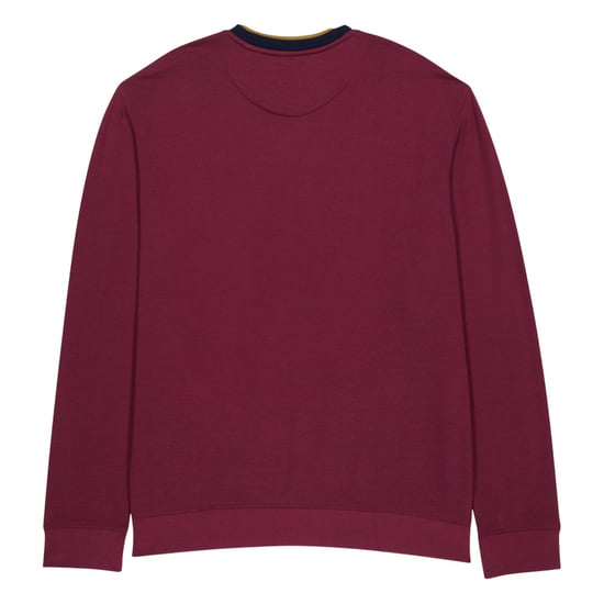 Ted Baker Heren-sweatshirt van gebreid materiaal met gelaagde look en normale pasvorm (Rood) - Image 2