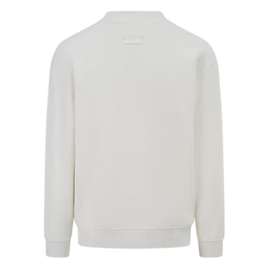 Blank Essentials Sweatshirt met gebogen logo voor volwassenen (Gebroken wit) - Image 2