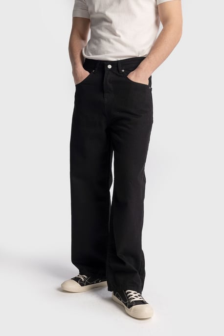 Avslappnad passform raka jeans - Image 2